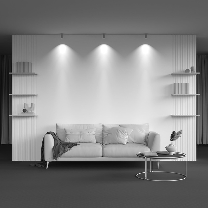 MAYTONI DECORATIVE LIGHTING Focus S Modern Ceiling Spotlight Aluminium Recessed