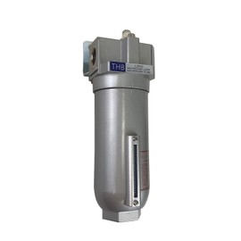 INDUSTRIAL GRADE LUBRICATOR OILER FOR COMPRESSED AIR LUBRICATE PNEUMATIC AIR TOOLS, METAL BOWL WITH VISIBLE SIGHT GLASS, 225 PSI MAX (1/2" NPT, 11oz)