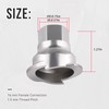 SeDeplacer 26003 2.0 Spray Gun Adapter 16 mm Female Interface,
