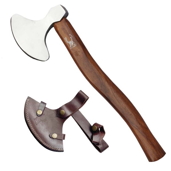 TheBoneEdge 20" Cutting Edge Polish Blade Hunting Axe Wood Handle