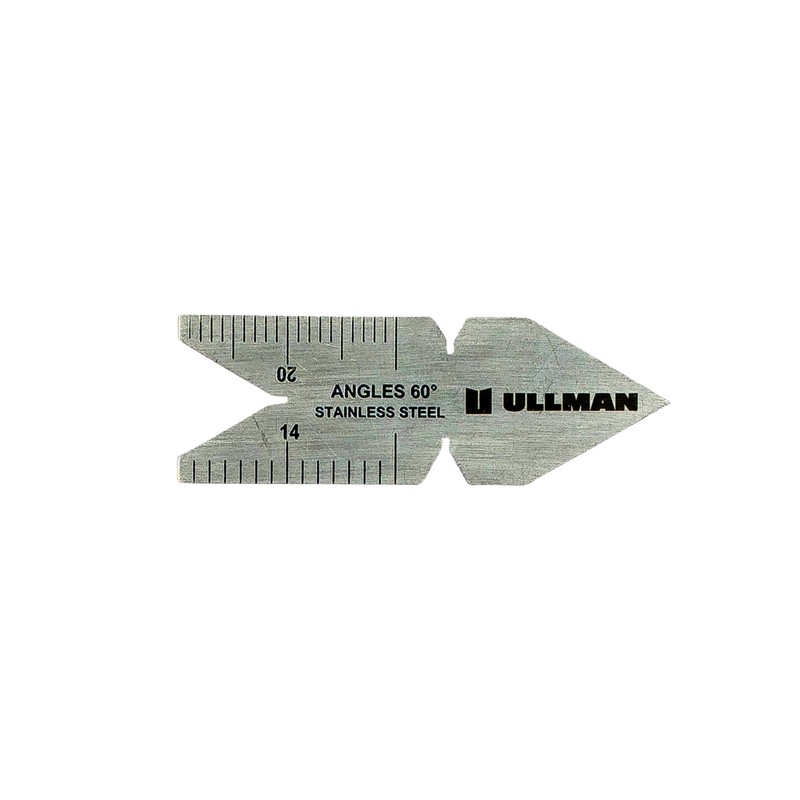 Ullman 60 Degree Center Gage Stainless Steel Lathe Thread Measuring