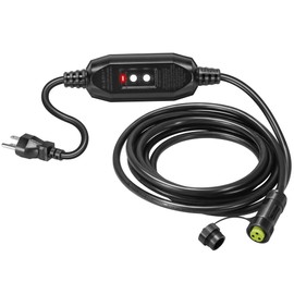 VIVOHOME 120 Inch Ground-Protected Power Cord for VIVOHOME Snow Melting Pad