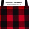 Jubatus 1 Pack Buffalo Check Apron with 2 Pockets Adjustable