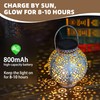 FREEPOWER Solar Lanterns for Garden Lighting - Waterproof LED Outdoor