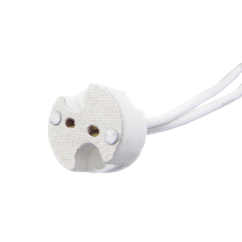 Rextin 50pcs Wire Connector Socket for MR16 MR11 GU5.3 G4