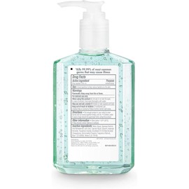 Advanced Hand Sanitizer Soothing Gel, Fresh Scent with Aloe and Vitamin E, 8 oz, 1Each