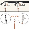 SIGONNA Eyeglasses Holder Strap Cord - PREMIUM ECO LEATHER Eyeglasses