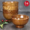 Wooden Bowl, Metropolitan Soup Bowl, Set of 5 Guests