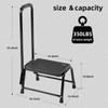 Leekpai Step Stool with Handle for Adults，Seniors Heavy Duty Holds