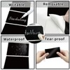 Starboling Chalkboard Labels,200 Pcs 3x2inch Square Label Chalk Stickers with