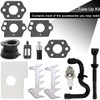 ZAMDOE C1Q-S57B Carburetor Kit for Stihl MS180/MS170/MS170C/MS180C/017/018 Chainsaw, Replace C1Q-S57A