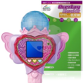 Miyabix Secret Eyepri Heart Pod & Iprimic Compatible Protective Film Shock Absorption Low Reflectivity Antibacterial Fingerprint Anti-Bubble Made in Japan