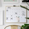 U Brands Magnetic Dry Erase Calendar Whiteboard for Wall, 20"x16",