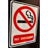4x5 High Intensity Diamond Grade Reflective No Smoking Sign, Industrial
