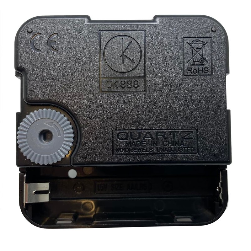 New Quartz Reverse Backwards Barbers Ticking Clock Movement Mechanism Motor