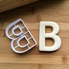 Sweet Prints Inc Letter B Cookie Cutter - Dishwasher Safe