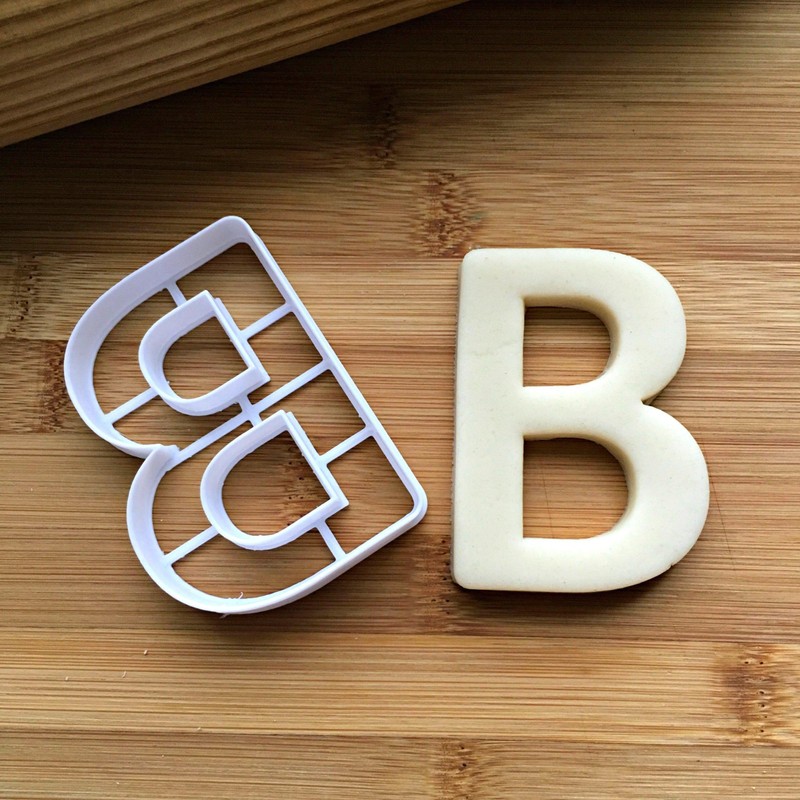 Sweet Prints Inc Letter B Cookie Cutter - Dishwasher Safe