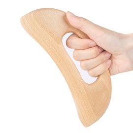 Goodtar Wooden Cellulite Massager, Body Guasha Tool Wooden Guasha Tool for Body Guasha Wood Stick Massage Tool Lymphatic Drainage Body Muscle Relaxing- Wood Therapy Release Back Legs Shoulder Pain