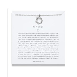 Bryan Anthonys Teacher Necklace Silver, Brass, No Gemstone