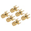 100Pcs RF Coaxial Cable Adapter Female Coax Line Connector Base