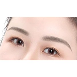 Plus Nao Eyebrow Template, Double Eyebrow, Set of 52, Sticking, Adjustable, Eyebrow Template, Eyebrow Plate, Eyebrow Stainless Steel - L