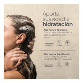 Kit Shampoo Y Acondicionador 800ml Ingre Naturales, B Life