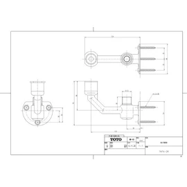 TOTO Model Number: TN74-2R