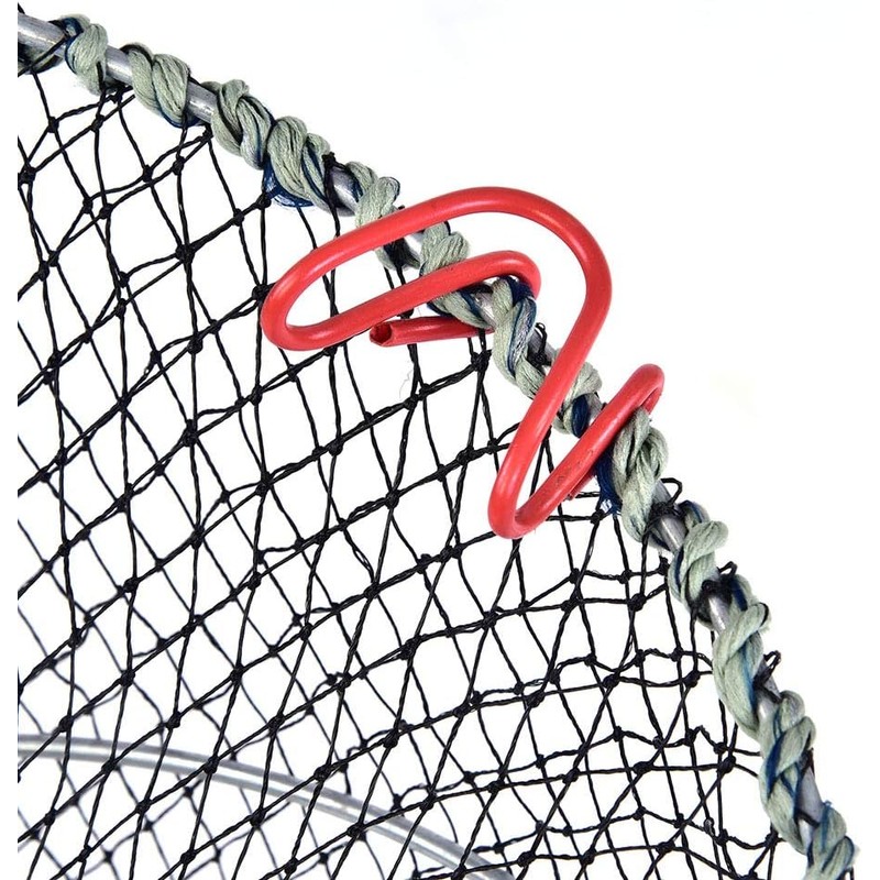 Tbest Red de Pesca con Diseño Plegable, 25-40 Cm