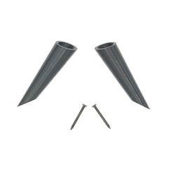 XINGBIRDS Replacement Legs for Harman Kardon Onyx Studio 1 & 2,One Pair of White or Black Legs and Screws, (Black)