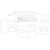 Electric Guitar Routing Template - SG