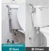 Ultra Light Bidet Toilet Sprayer Head Rustless Handheld Bidet Sprayer