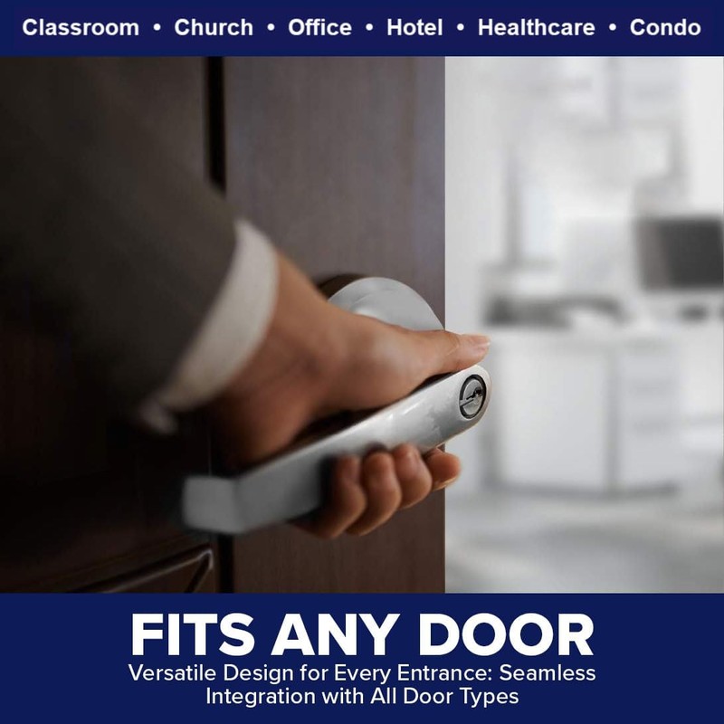 Lawrence Commercial Lever Door Lock - Heavy Duty Locking Commercial