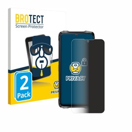 BROTECT Anti-Spy Privacy Screen Protectors for Cubot KingKong Power 3 Privacy Screen Protector [Screen Protector, Privacy Screen, Blue Light Filter] (Pack of 2)
