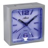 Atlanta Quartz alarm clock without ticking, creeping second, light, flashing