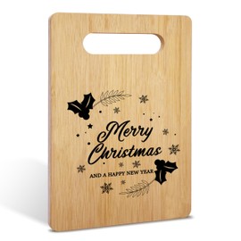 Christmas Cutting Board Gifts, Merry Christmas Charcuterie Board, Holiday Charcuterie Board, Home Kitchen Decorations, Christma Gifts For Family Friends Coworkers Neighbors -A17