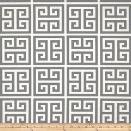 Premier Prints Indoor/Outdoor Towers Grey, Fabric by the Yard