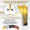 Vickay 30 Pack Utility Knife Blades, Heavy Duty Box Cutter