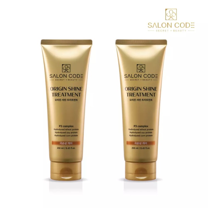 Salon Code [더 청담 살롱코드]살롱코드 오리진 샤인 트리트먼트 250ml 2개