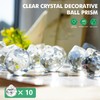 ZEERSHEE 10pcs Crystal Ball Prism Sun Catcher Rainbow Maker Pendants
