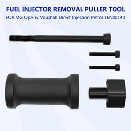 ZKTOOL Fuel Injector Removal Tool with Slide Hammer, Common Rail Injector Remover, Fuel Injector Puller, Compatible with Buick Vauxhall Opel 1.0L 1.4L 1.5L Petrol, OEM TEN00140