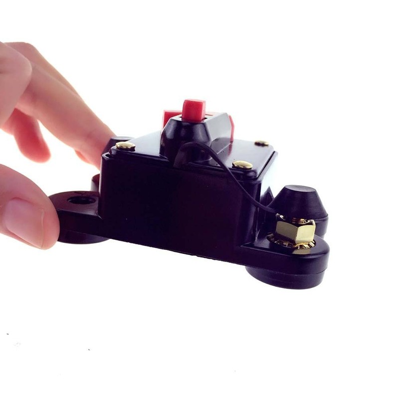 RKURCK Circuit Breaker 100A Car Audio Fuse Holder 100 Amp