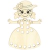 Baker Ross FX241 Weaving Doll Kits - Pack of 5,