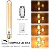 LVYE Dimmable Led Tubular Bulb,8.9inch Long Tube Edison Light Bulbs