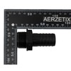 AERZETIX - C63625 Set of 2 Male Hose Connection Straight