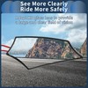 INFINAUTO Motorcycle Rear View Mirrors Motorcycle Rear View Mirrors Aluminum