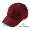 C.C Exclusives BT-780 - Gorra de béisbol de algodón Desgastado