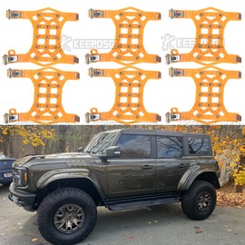 KEEPDSGN For Ford Bronco Sport 6 PCS Car Truck Wheel Tire Snow Emergency Anti-skid Chains