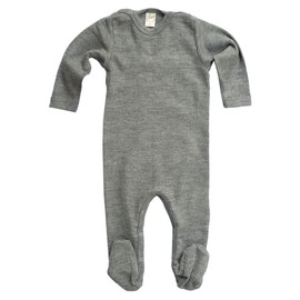 Lilano, Full Body / Jumpsuit, 70% Wool (kbT), 30% Silk, 210 g/m², gray