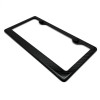 BLVD USA Made 100% Gloss Black Real Carbon Fiber License