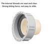 Qrity 1 Piece Kitchen Sink Drain Pipe Connector 45 mm